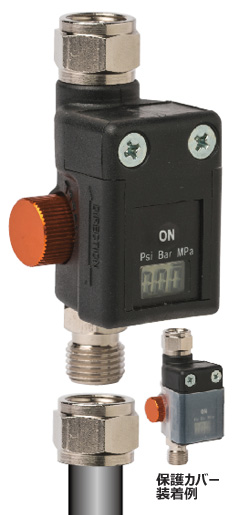 デジタル手元圧力計TMS-D01